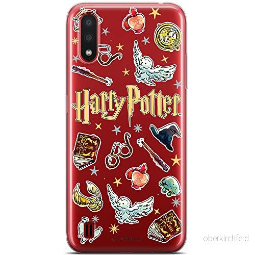 ERT GROUP mobiltelefonfodral för Samsung A01 originalt och officiellt licensierat Harry Potter mönster 226 optimalt anpassad till formen på mobiltelefonen, gedeeltelijk transparant 5905131665584