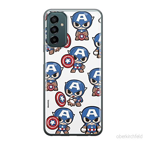 ERT GROUP mobiltelefonfodral för Samsung M13 4G/M23 5G/F23 originalt och officiellt licensierat Marvel mönster Captain America 029, fodral tillverkad av TPU plast 5905511368562