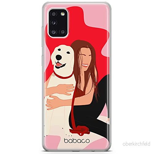 ERT GROUP mobiltelefonfodral för Samsung A31 originalt och officiellt licensierat Babaco mönster Dogs 006 Vit optimalt anpassad till formen på mobiltelefonen, fodral tillverkad av TPU plast 5905131002976