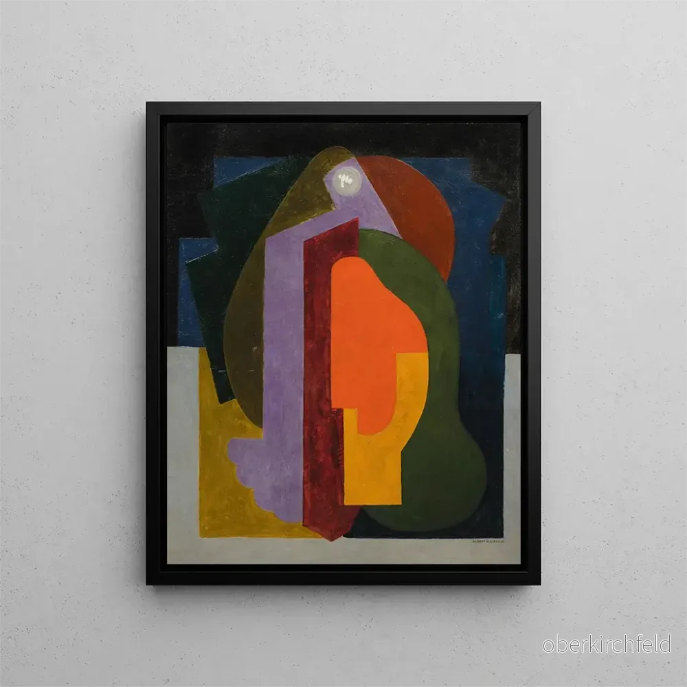 Målning Drömmande poesi – Albert Gleizes | Konsttryck Målning Drömmande poesi – Albert Gleizes | Konsttryck