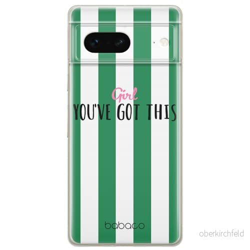 ERT GROUP mobiltelefonfodral för Google PIXEL 7 originalt och officiellt licensierat Babaco mönster Positive vibes 004 optimalt anpassad till formen på mobiltelefonen, fodral tillverkad av TPU plast 5905795146634