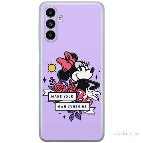 ERT GROUP mobiltelefonfodral för Samsung A13 5G/ A04s originalt och officiellt licensierat Disney mönster Minnie 073 optimalt anpassad till formen på mobiltelefonen, fodral tillverkad av TPU plast 5905795025564