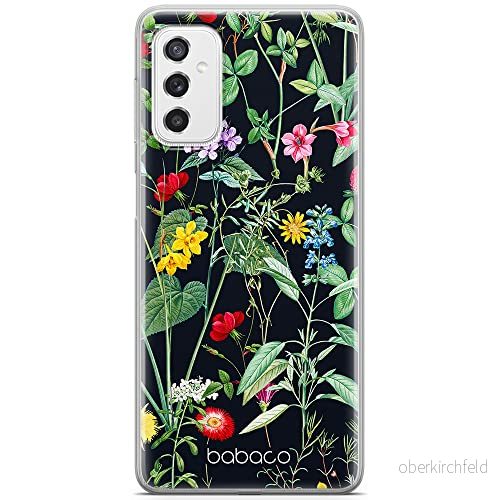 ERT GROUP mobiltelefonfodral för Samsung M52 5G originalt och officiellt licensierat Babaco mönster Flowers 041 optimalt anpassad till formen på mobiltelefonen, fodral tillverkad av TPU plast 5905131313638
