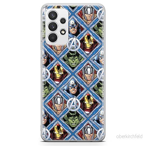ERT GROUP mobiltelefonfodral för Samsung A32 4G LTE originalt och officiellt licensierat Marvel mönster Avengers 004 optimalt anpassad till formen på mobiltelefonen, fodral tillverkad av TPU plast 5903040477359