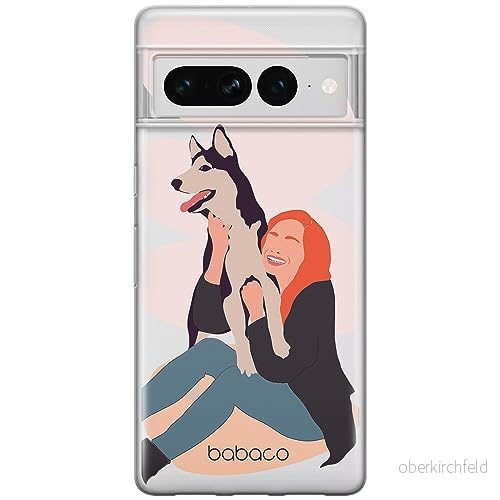 ERT GROUP mobiltelefonfodral för Google PIXEL 7 PRO originalt och officiellt licensierat Babaco mönster Dogs 004 optimalt anpassad till formen på mobiltelefonen, gedeeltelijk transparant 5905795171735