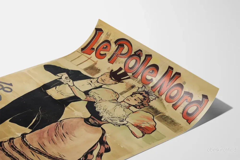 Vintageposter Le Pôle Nord - 18 Rue de Clichy - Bild 3