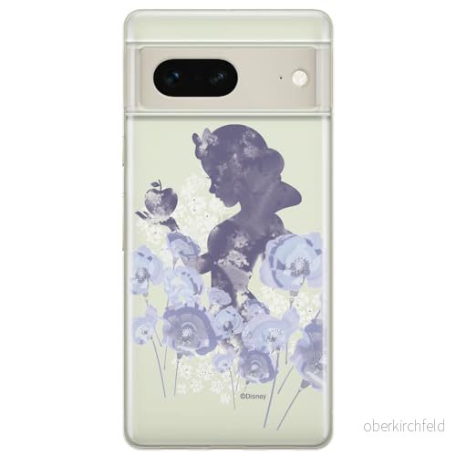ERT GROUP mobiltelefonfodral för Google PIXEL 7 originalt och officiellt licensierat Disney mönster Snow White 004 optimalt anpassad till formen på mobiltelefonen, gedeeltelijk transparant 5905795156763
