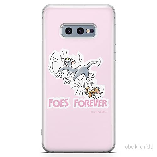 ERT GROUP mobiltelefonfodral för Samsung S10e originalt och officiellt licensierat Tom and Jerry mönster 010 optimalt anpassad till formen på mobiltelefonen, fodral tillverkad av TPU plast 5904805266980