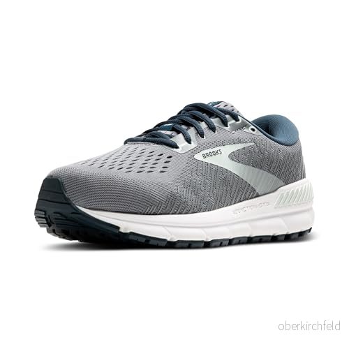 Brooks Dam missbruk Gts 15 löparsko, Grå marinblå aqua 190340943386