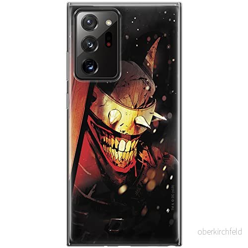 ERT GROUP mobiltelefonfodral för Samsung GALAXY NOTE 20 ULTRA originalt och officiellt licensierat DC mönster Batman Who Laughs 005, fodral tillverkad av TPU plast 5903932034677