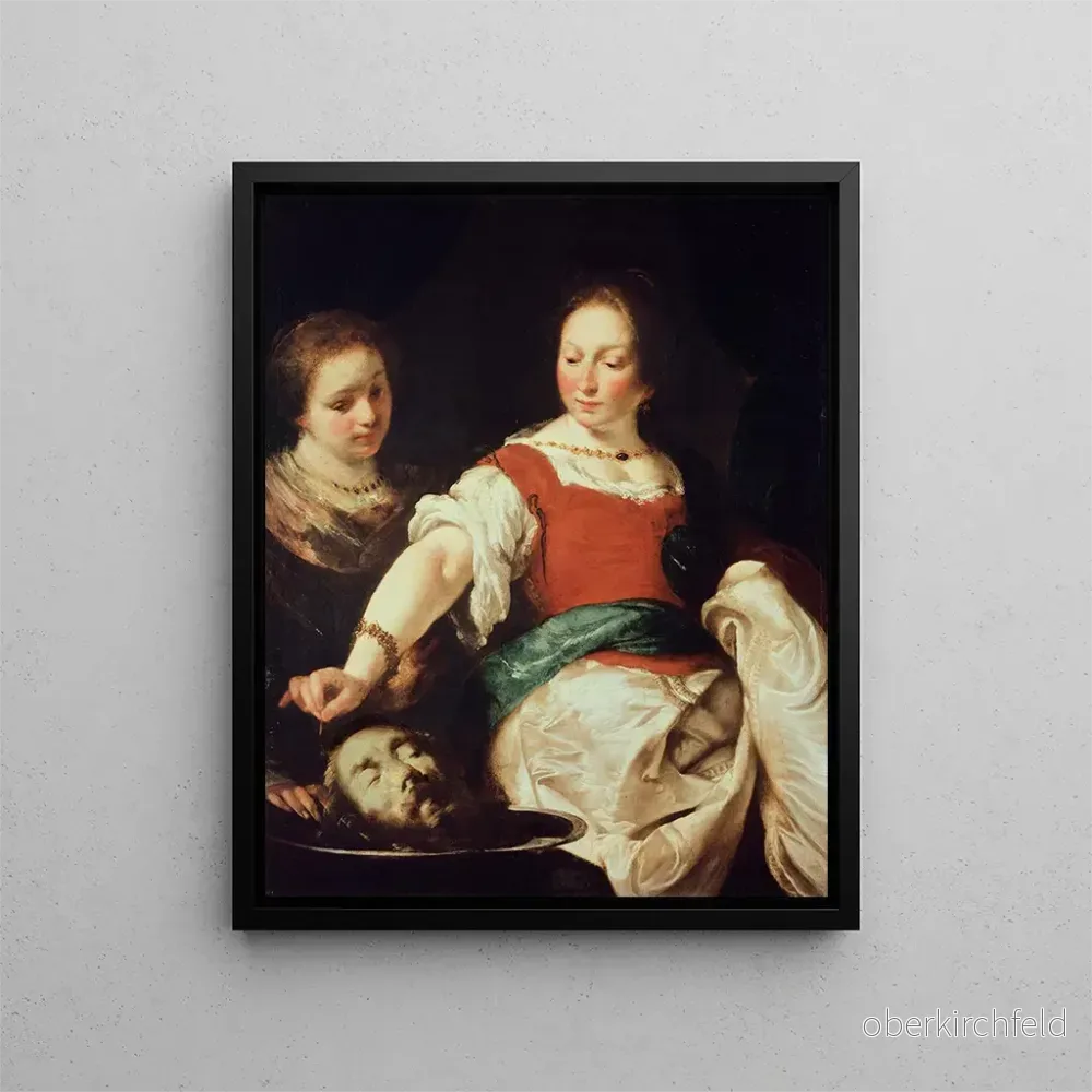 Målning Salomé - Bernardo Strozzi | Konsttryck