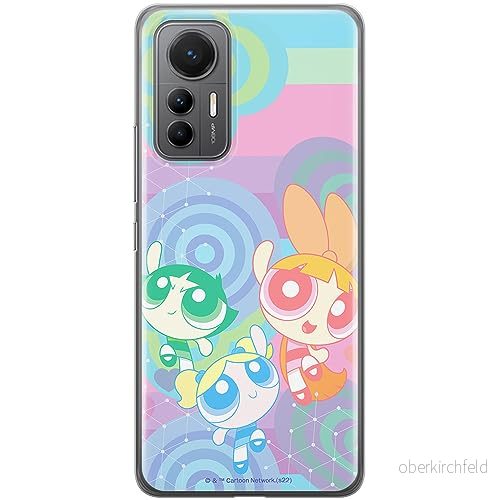 ERT GROUP mobiltelefonfodral för Xiaomi 12 LITE originalt och officiellt licensierat The Powerpuff Girls mönster 038, fodral tillverkad av TPU plast 5905511982669