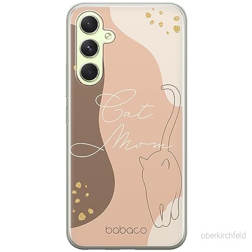 ERT GROUP mobiltelefonfodral för Samsung A54 5G originalt och officiellt licensierat Babaco mönster Cats 006 optimalt anpassad till formen på mobiltelefonen, fodral tillverkad av TPU plast 5905511808662