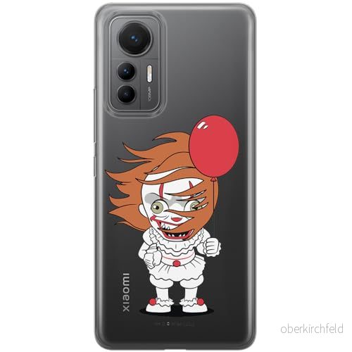 ERT GROUP mobiltelefonfodral för Xiaomi 12 LITE originalt och officiellt licensierat Horror mönster It 005 optimalt anpassad till formen på mobiltelefonen, gedeeltelijk transparant 5905511512927