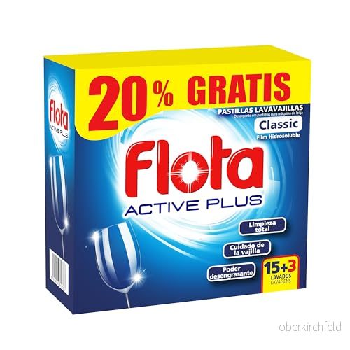 FLOTA 060004732 Diskmaskintabletter, 210 g 8410046810303