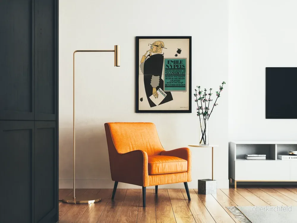 Vintageposter Emile Nypels – Designbyråns väggdekoration - Bild 2
