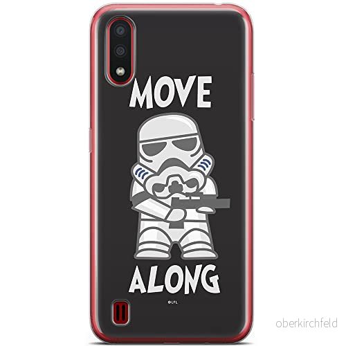 ERT GROUP mobiltelefonfodral för Samsung A01 originalt och officiellt licensierat Star Wars mönster Stormtrooper 002 optimalt anpassad till formen på mobiltelefonen, fodral tillverkad av TPU plast 5904805429224