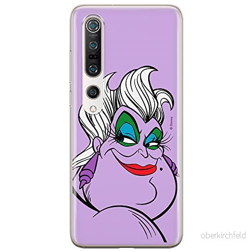 ERT GROUP mobiltelefonfodral för Xiaomi MI 10 / PRO originalt och officiellt licensierat Disney mönster Ursula 001 optimalt anpassad till formen på mobiltelefonen, fodral tillverkad av TPU plast 5903537168968