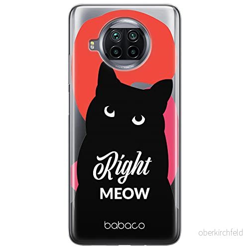 ERT GROUP mobiltelefonfodral för Xiaomi MI 10T LITE/REDMI NOTE 9 PRO 5G originalt och officiellt licensierat Babaco mönster Cats 004 anpassad till formen på mobiltelefonen, gedeeltelijk transparant 5905131090751