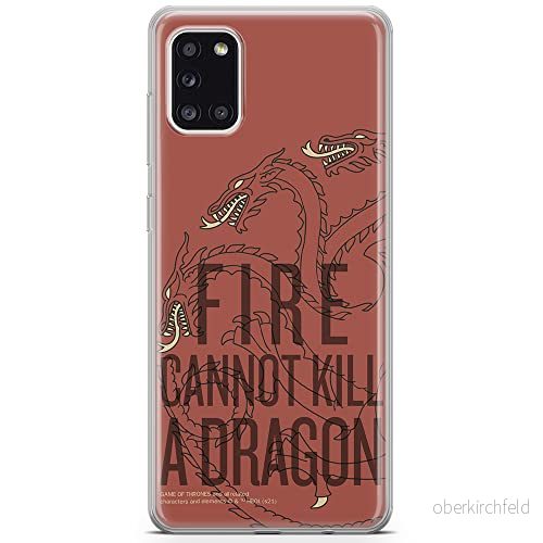 ERT GROUP mobiltelefonfodral för Samsung A31 originalt och officiellt licensierat Game od Thrones mönster of 015 anpassad till formen på mobiltelefonen, fodral tillverkad av TPU plast 5903932683660
