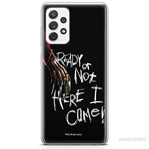 ERT GROUP mobiltelefonfodral för Samsung A33 5G originalt och officiellt licensierat Horror mönster Nightmare of Elm Street 001 anpassad till formen på mobiltelefonen, fodral tillverkad av TPU plast 5905511070861