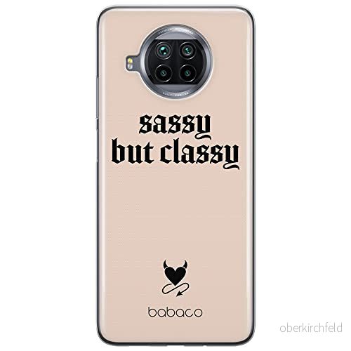 ERT GROUP mobiltelefonfodral för Xiaomi REDMI NOTE 9T originalt och officiellt licensierat Babaco mönster Sassy but classy 001 anpassad till formen på mobiltelefonen, fodral tillverkad av TPU plast 5904805653100