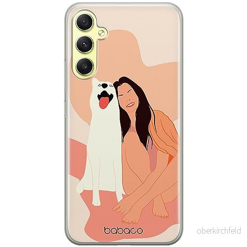 ERT GROUP mobiltelefonfodral för Samsung A34 5G originalt och officiellt licensierat Babaco mönster Dogs 005 optimalt anpassad till formen på mobiltelefonen, fodral tillverkad av TPU plast 5905511785314
