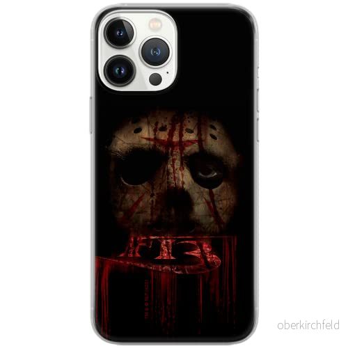 ERT GROUP mobiltelefonfodral för Iphone 13 PRO originalt och officiellt licensierat Horror mönster Friday the 13th 013 optimalt anpassad till formen på mobiltelefonen, fodral tillverkad av TPU plast 5905511110925