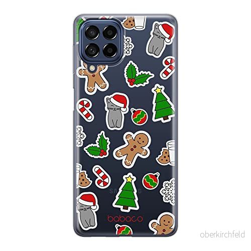 ERT GROUP mobiltelefonfodral för Samsung M33 5G originalt och officiellt licensierat Babaco mönster Winter 006 optimalt anpassad till formen på mobiltelefonen, gedeeltelijk transparant 5905511348212
