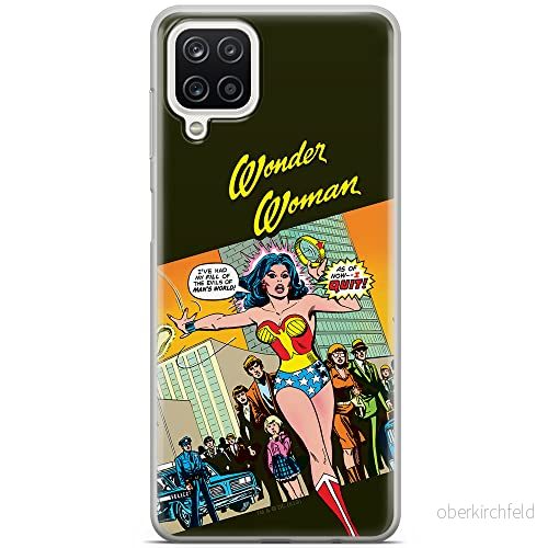ERT GROUP mobiltelefonfodral för Samsung A12 / M12 originalt och officiellt licensierat DC mönster Wonder Woman 016 optimalt anpassad till formen på mobiltelefonen, fodral tillverkad av TPU plast 5903040105054