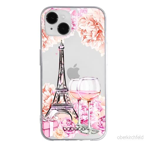 ERT GROUP mobiltelefonfodral för Apple Iphone 14 originalt och officiellt licensierat Babaco mönster Paris 001 optimalt anpassad till formen på mobiltelefonen, gedeeltelijk transparant 5905131883377