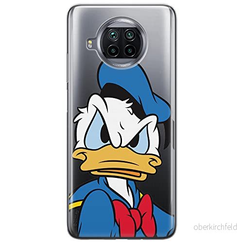 ERT GROUP mobiltelefonfodral för Xiaomi REDMI NOTE 9T originalt och officiellt licensierat Disney mönster Donald 003 optimalt anpassad till formen på mobiltelefonen, gedeeltelijk transparant 5904805646010
