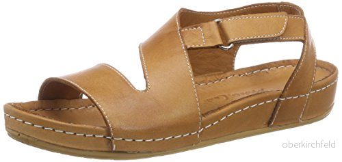 Andrea Conti dam 0025784 öppna sandaler, Brun cognac 41 EU 4054106346391