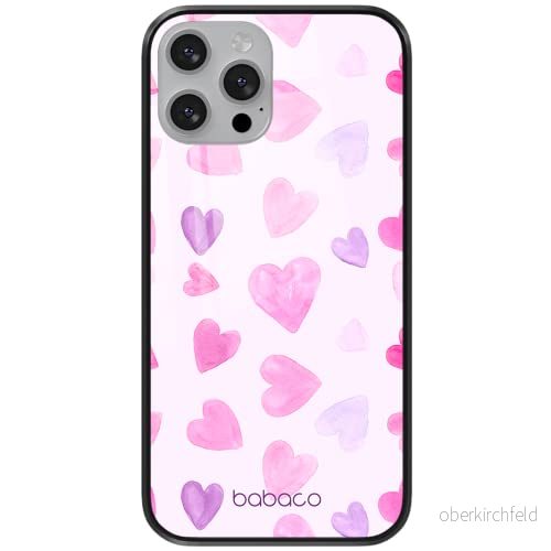 ERT GROUP mobiltelefonfodral för Huawei MATE 10 originalt och officiellt licensierat Babaco mönster Hearts 005 tillverkad av härdat glas, optimalt anpassat till mobilens form, skyddsfodral 5904805041105