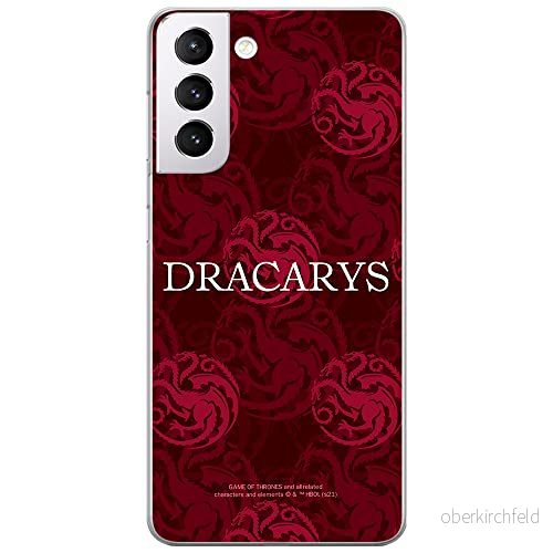 ERT GROUP mobiltelefonfodral för Samsung S21 PLUS originalt och officiellt licensierat Game od Thrones mönster of 021, fodral tillverkad av TPU plast 5903932696226