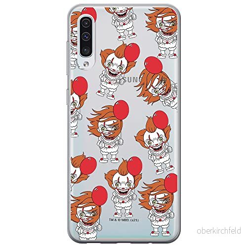 ERT GROUP mobiltelefonfodral för Samsung A50/ A50s/ A30s originalt och officiellt licensierat Horror mönster It 007 optimalt anpassad till formen på mobiltelefonen, gedeeltelijk transparant 5905131960054