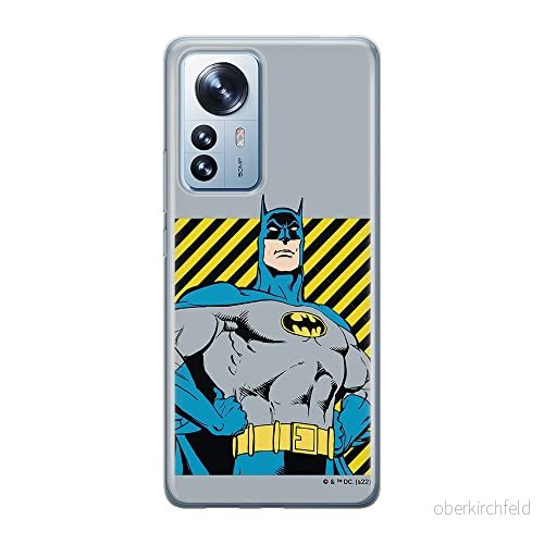 ERT GROUP mobiltelefonfodral för Xiaomi MI 12 PRO originalt och officiellt licensierat DC mönster Batman 069 optimalt anpassad till formen på mobiltelefonen, fodral tillverkad av TPU plast 5905511532765