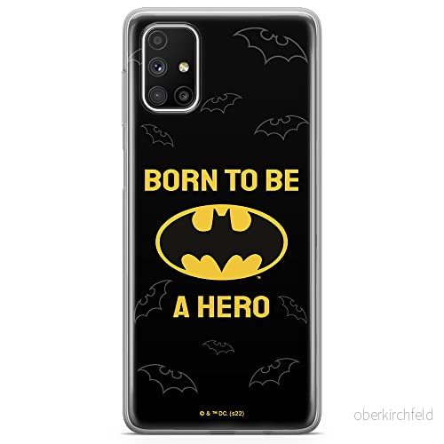 ERT GROUP mobiltelefonfodral för Samsung M51 originalt och officiellt licensierat DC mönster Batman 058 optimalt anpassad till formen på mobiltelefonen, fodral tillverkad av TPU plast 5905131538062