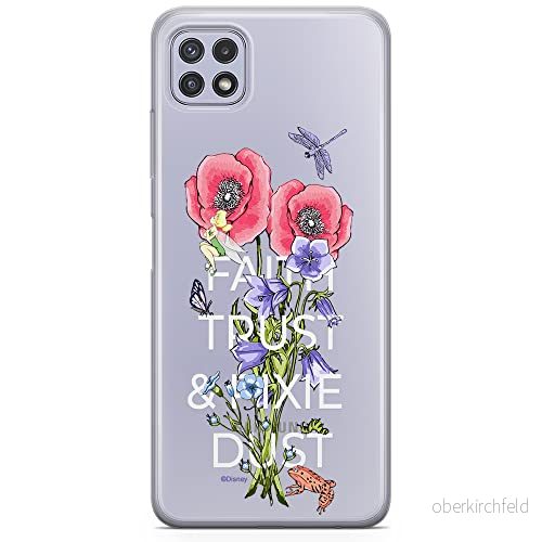 ERT GROUP mobiltelefonfodral för Samsung A22 5G originalt och officiellt licensierat Disney mönster Tinker Bell 003 optimalt anpassad till formen på mobiltelefonen, fodral tillverkad av TPU plast 5904805666032