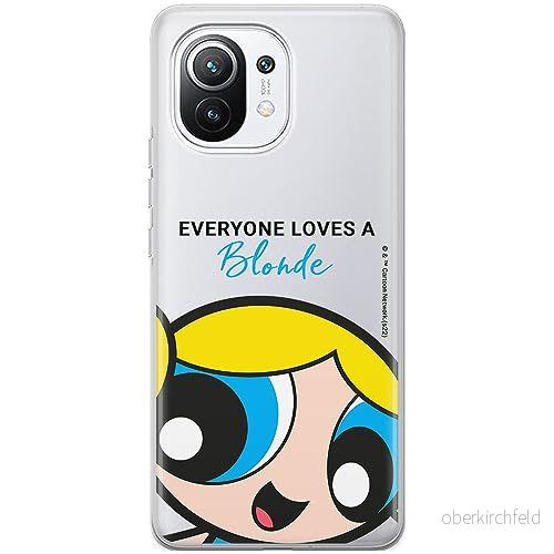 ERT GROUP mobiltelefonfodral för Xiaomi 11 originalt och officiellt licensierat The Powerpuff Girls mönster 012 anpassad till formen på mobiltelefonen, gedeeltelijk transparant 5905511961664