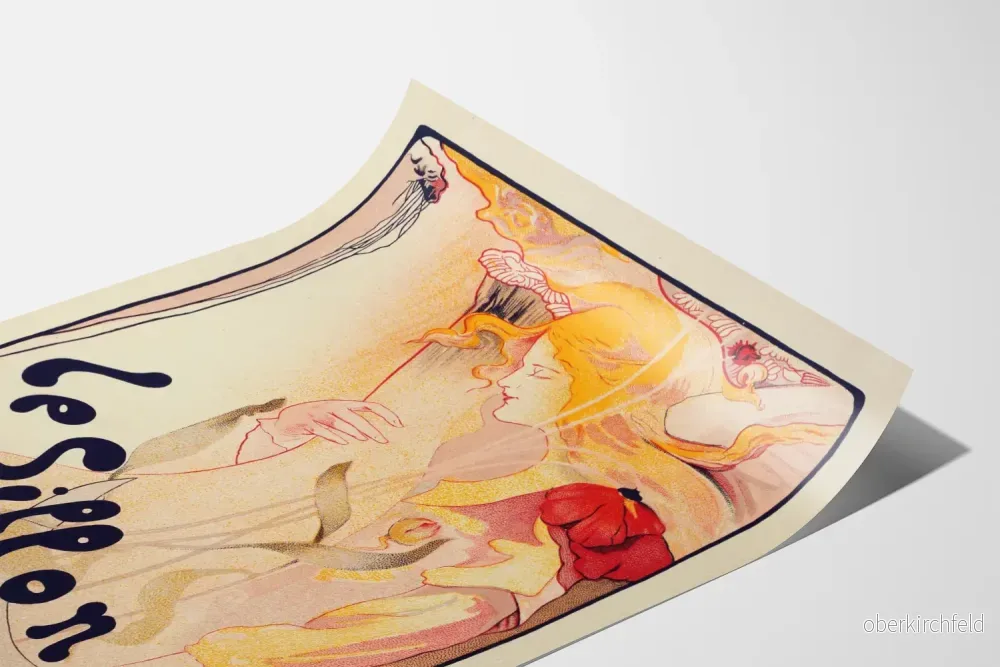 Art Nouveau-poster Le Sillon av Fernand Toussaint - Bild 3