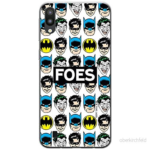 ERT GROUP mobiltelefonfodral för Samsung M10 originalt och officiellt licensierat DC mönster Batman 078 optimalt anpassad till formen på mobiltelefonen, gedeeltelijk transparant 5905131499356
