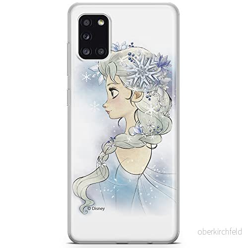 ERT GROUP mobiltelefonfodral för Samsung A31 originalt och officiellt licensierat Disney mönster Elsa 010 optimalt anpassad till formen på mobiltelefonen, fodral tillverkad av TPU plast 5903040212424