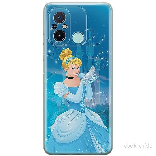 ERT GROUP mobiltelefonfodral för Xiaomi REDMI 12C/ 11A originalt och officiellt licensierat Disney mönster Cindrella 001 anpassad till formen på mobiltelefonen, fodral tillverkad av TPU plast 5905511852719