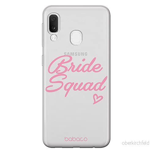 ERT GROUP mobiltelefonfodral för Samsung A20e originalt och officiellt licensierat Babaco mönster Bride Squad 001 Vit optimalt anpassad till formen på mobiltelefonen, gedeeltelijk transparant 5904805768682
