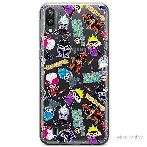 ERT GROUP mobiltelefonfodral för Samsung M10 originalt och officiellt licensierat Disney mönster Villains 008 optimalt anpassad till formen på mobiltelefonen, gedeeltelijk transparant 5905131389398