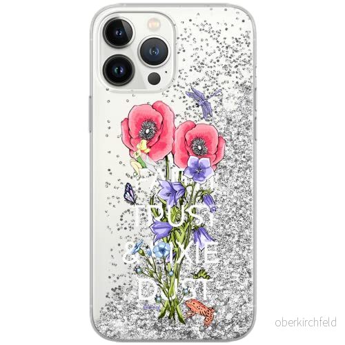 ERT GROUP mobiltelefonfodral för Apple Iphone XS Max originalt och officiellt licensierat Disney mönster Tinker Bell 003 Vit anpassad till formen på mobiltelefonen, med glitter overflow effekt 5904805653742