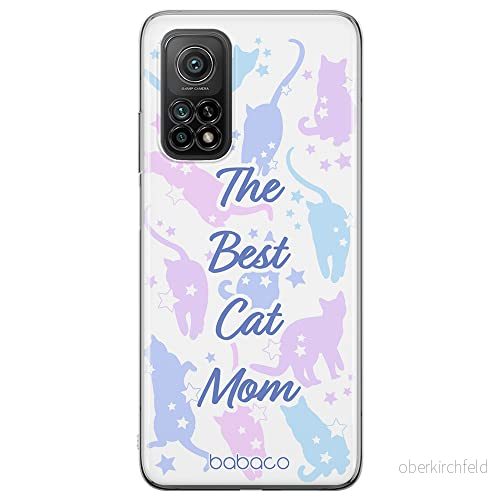 ERT GROUP mobiltelefonfodral för Xiaomi MI 10 LITE originalt och officiellt licensierat Babaco mönster Cats 017 optimalt anpassad till formen på mobiltelefonen, fodral tillverkad av TPU plast 5905131083395