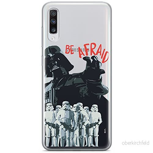 ERT GROUP mobiltelefonfodral för Samsung A70 originalt och officiellt licensierat Star Wars mönster Darth Vader 018 optimalt anpassad till formen på mobiltelefonen, gedeeltelijk transparant 5903537281308