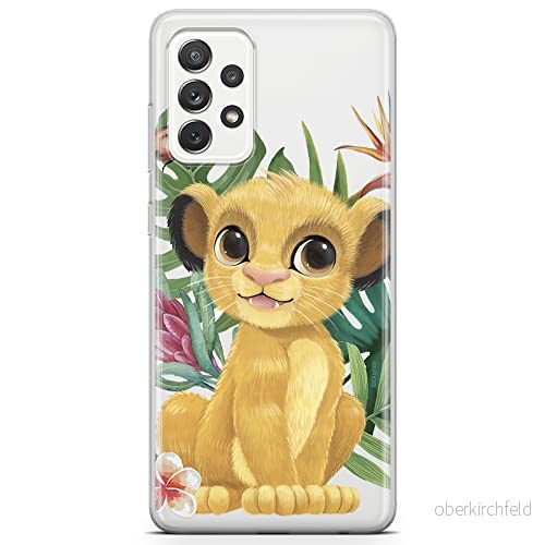 ERT GROUP mobiltelefonfodral för Samsung A72 5G originalt och officiellt licensierat Disney mönster Simba & Friends 004 optimalt anpassad till formen på mobiltelefonen, gedeeltelijk transparant 5903040081624